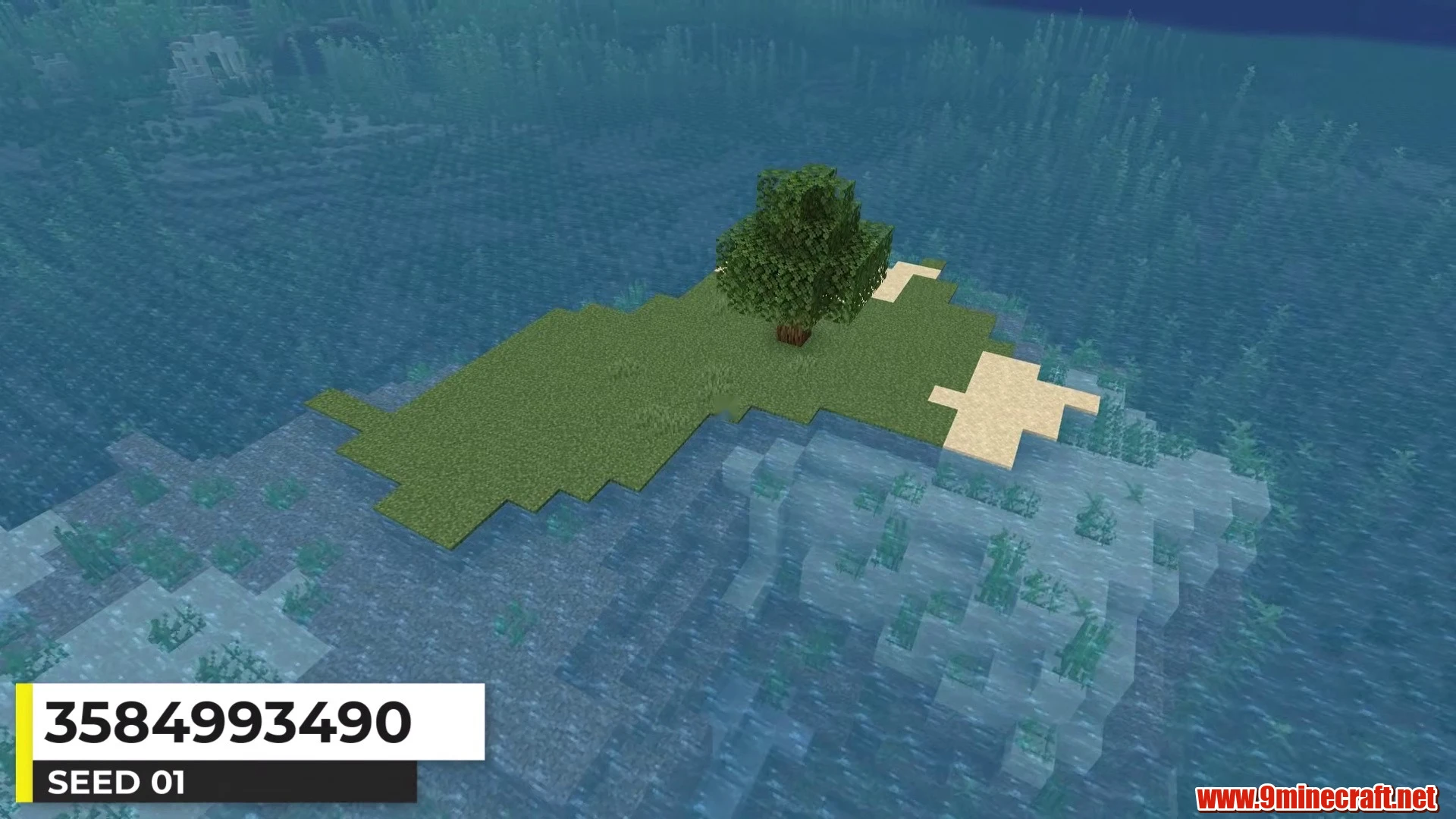 The Island of Perfection - Minecraft 26.3 Island Seed 3584993490 view 2