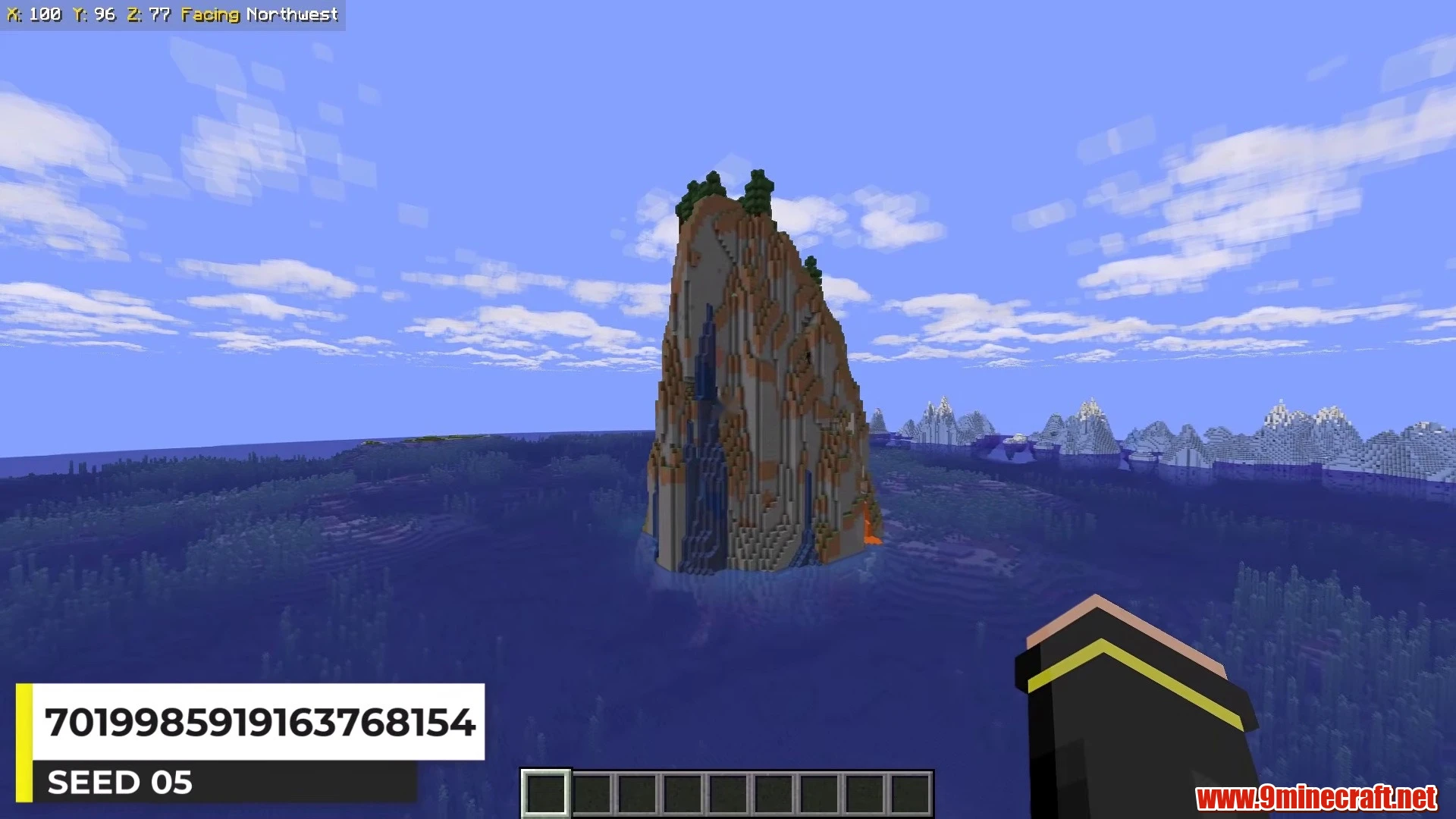 Rugged Boulder Sea Island - Minecraft 26.3 Island Seed 7019985919163768154 view 1