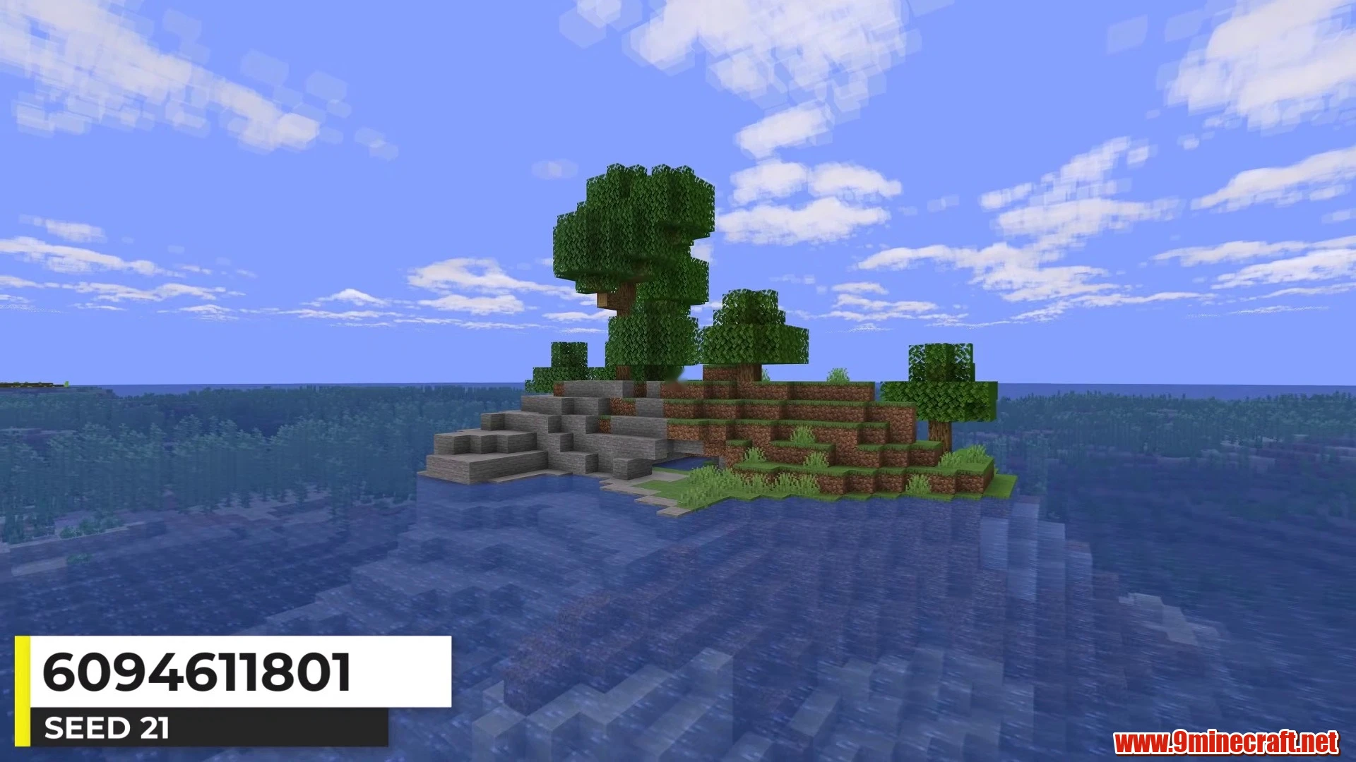 Modern Classic Survival Isle - Minecraft 26.3 Island Seed 6094611801 view 1