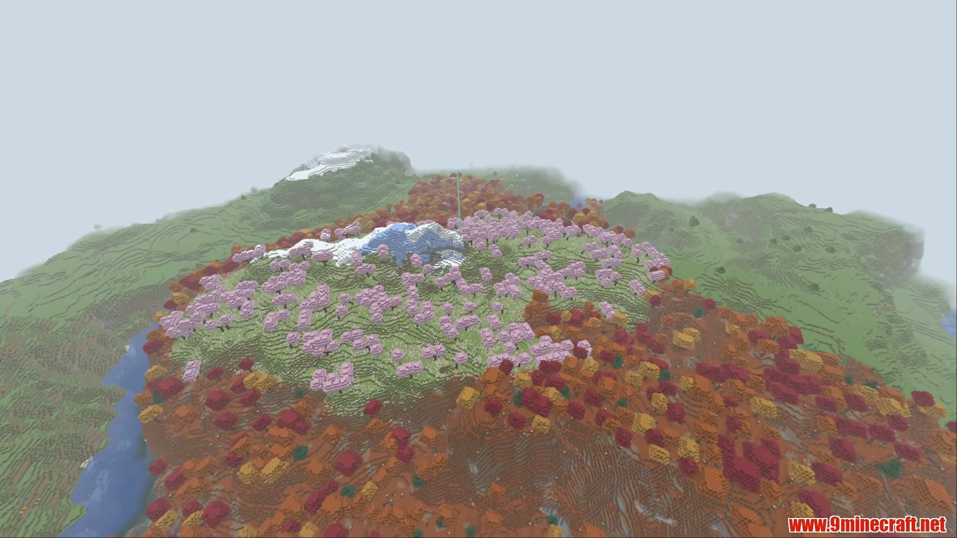 Triple Village Flat Dappled Plains Valley - Minecraft 26.3 Seed -2071092601429184301 View 2