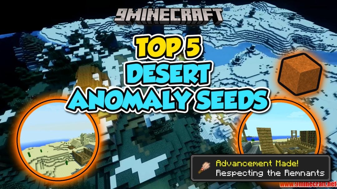 Top 5 Impossible Desert & Landscape Anomaly Seeds for Minecraft 26.3 - Java & Bedrock Edition