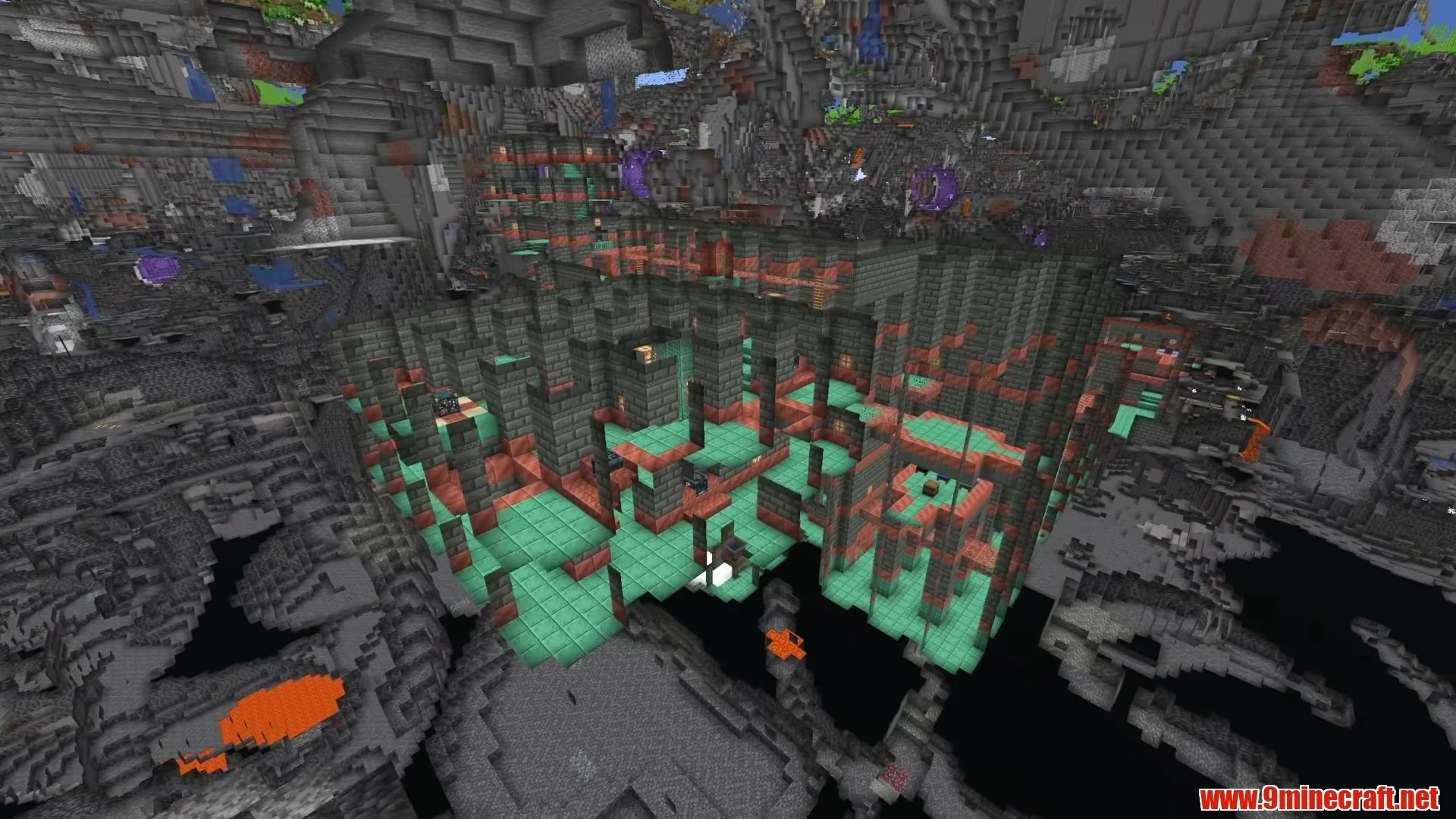 Plains Village Oasis Survival Island - Minecraft 26.3 Seed 9010407858236494543 View 2