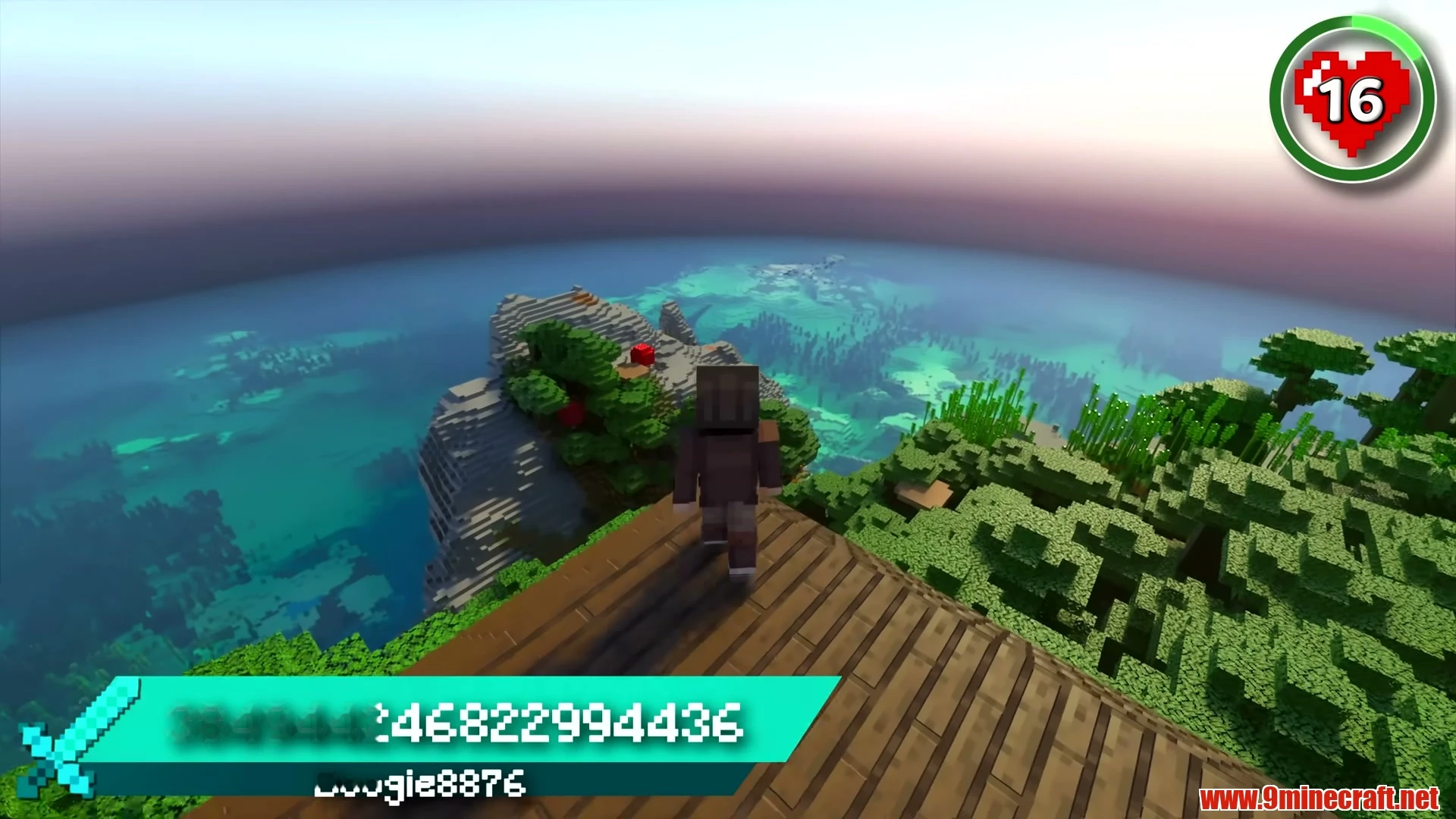 Cliffside Ocean Outcrop Island & Sea Monument - Minecraft 26.3 Seed -356347320515648726 View 1