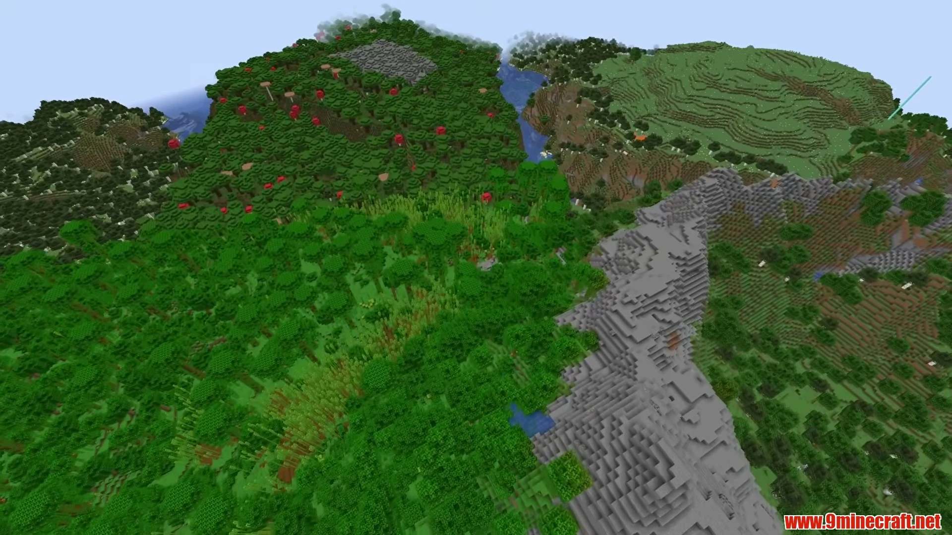 Double Village Lake Sanctuary & Ruined Shrine - Minecraft 26.3 Seed -5682936544466508692 View 2