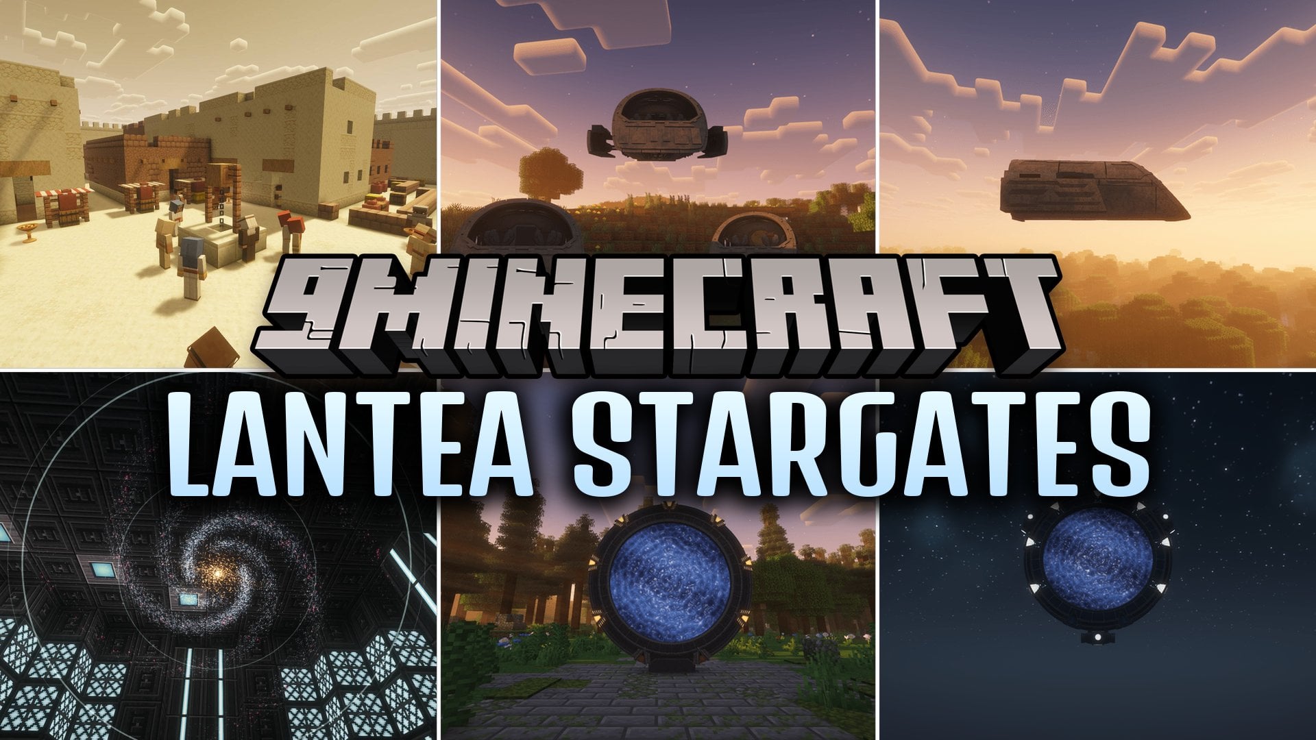 Lantea Stargates Mod (1.21.1, 1.20.1) – Travel to Alien Worlds