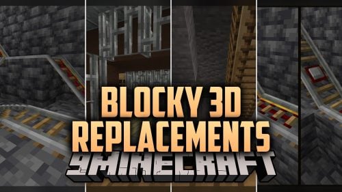 Blocky 3D Replacements Model