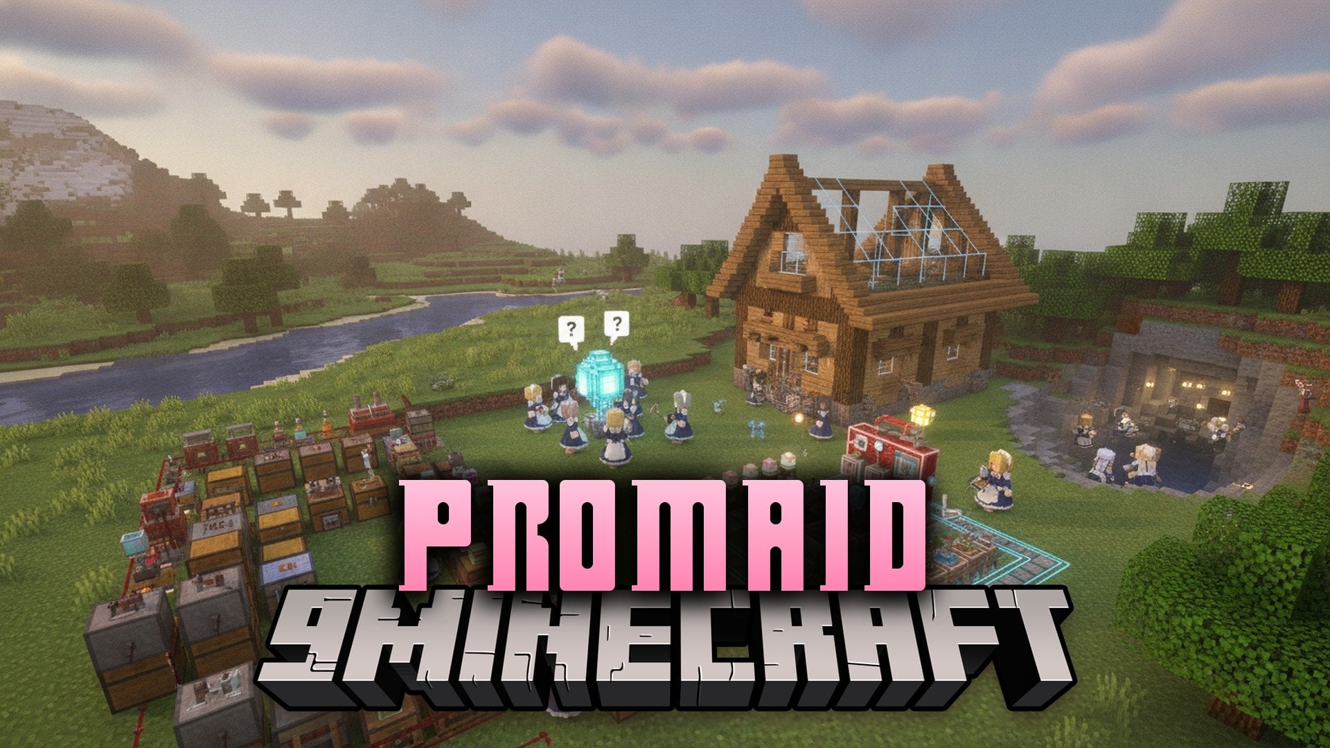 Promaid Mod – Put Loyal Maids to Work Building and Defending Your World