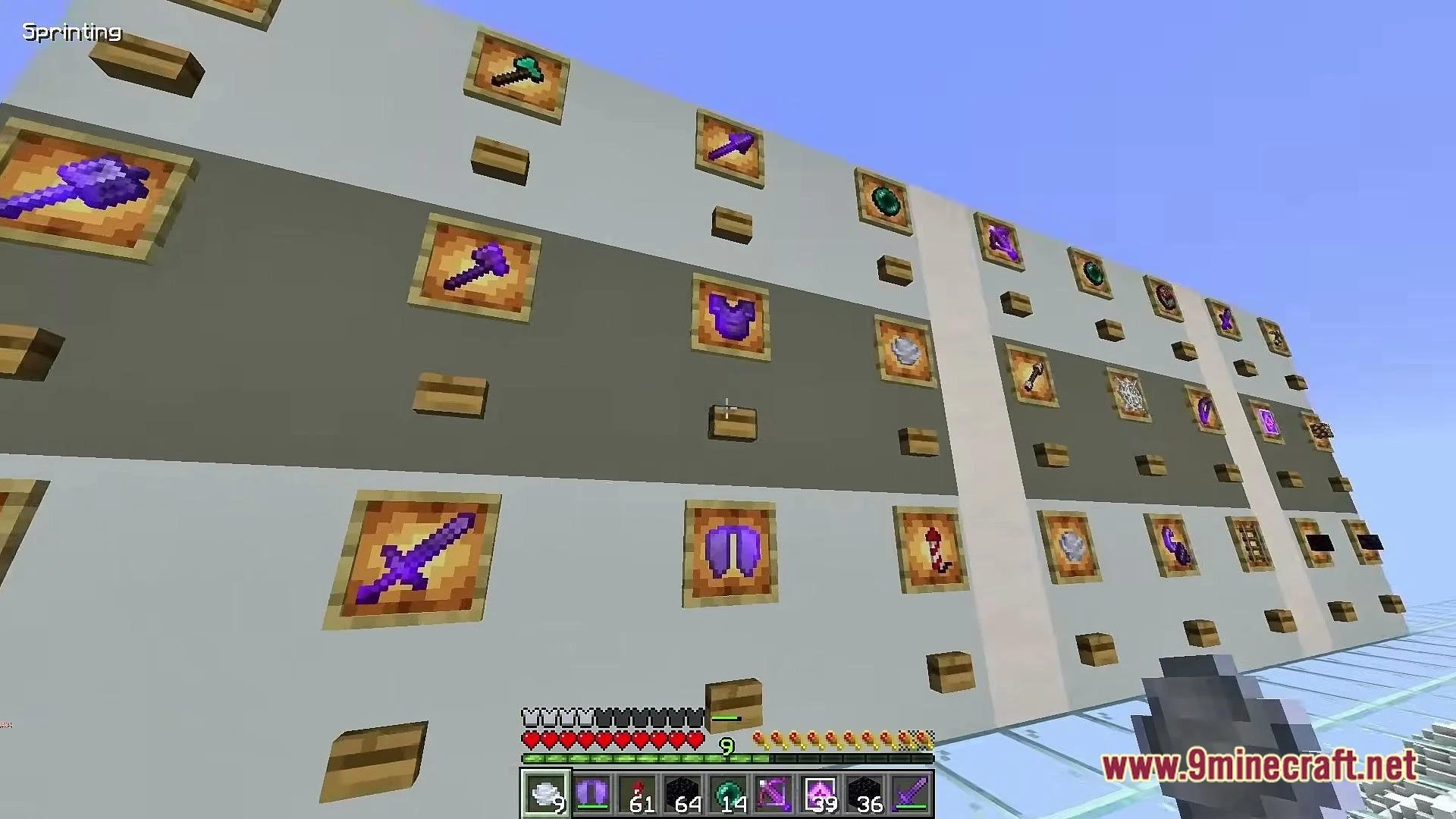 Ultimate Mace Spear & Sword PvP Map Bot & Mob Practice Map (26.3, 1.20.1) — screenshot 3