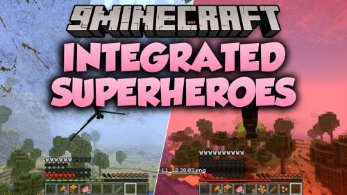 Integrated Superheroes Mod (1.21.1) – Defend Your World with Comic Hero Powers