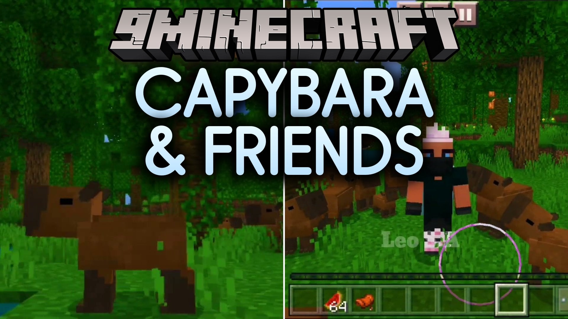 Capybara & Friends Addon (26.x) – Meet Six Wild Animals with Unique Behaviors