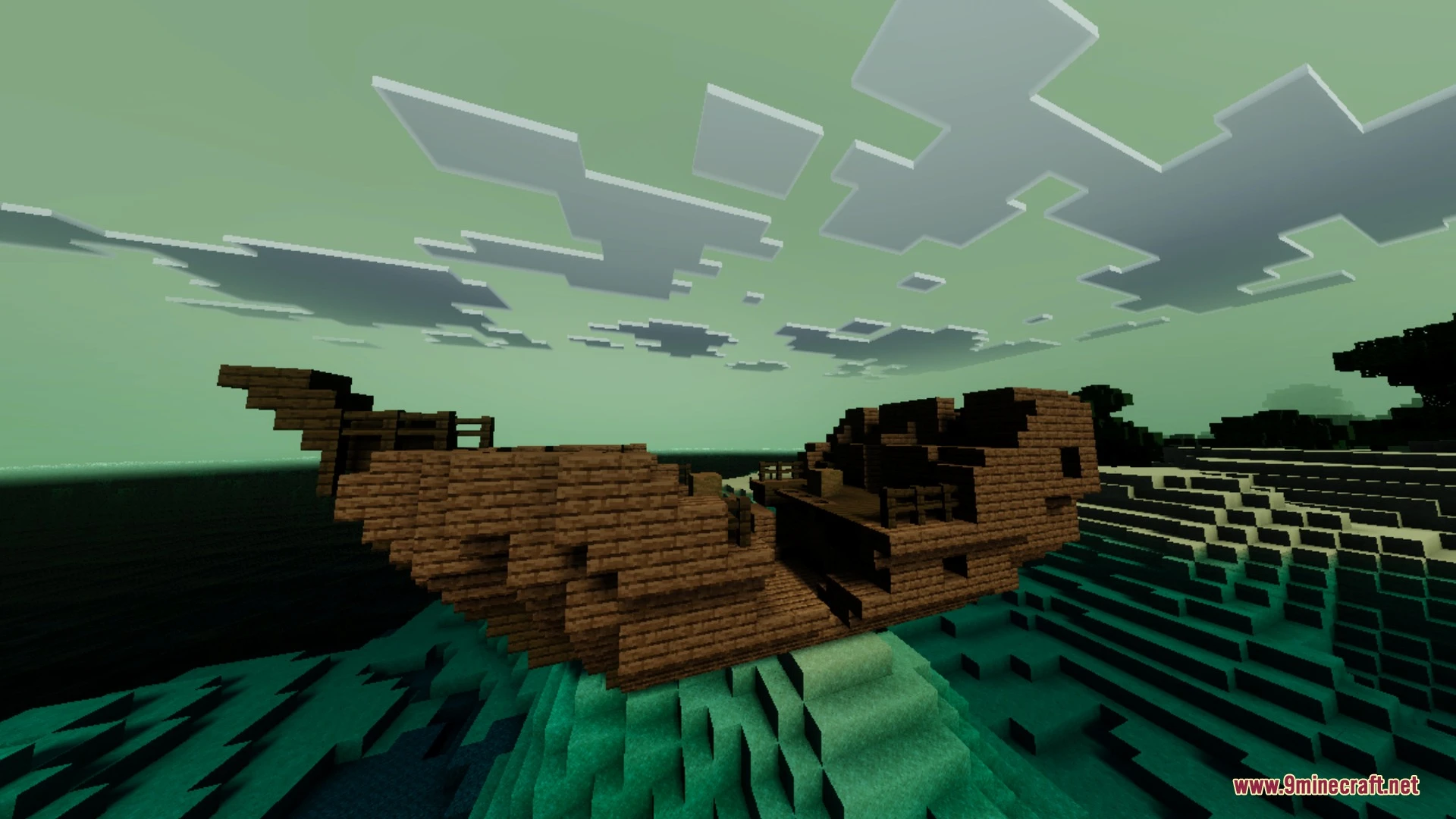 End Visual Dimension Shader (26.x) – Glowing End Skies and PBR Materials Screenshot 11