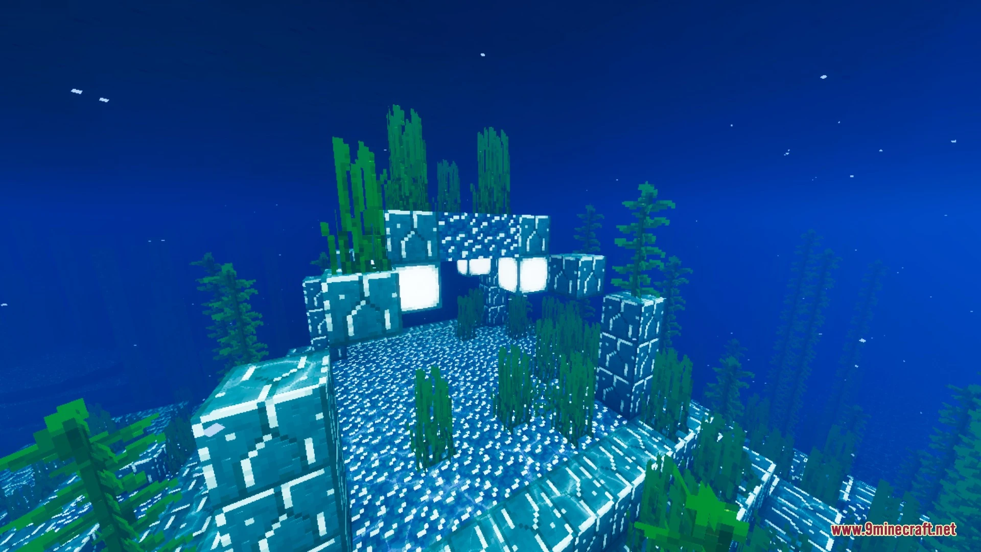 Glacier Visuals Shader (26.x) – Frosty Blue Lighting and Crystal Clear Water Screenshot 11 Glacier Visuals Shader (26.x) – Frosty Blue Lighting and Crystal Clear Water Screenshot 11