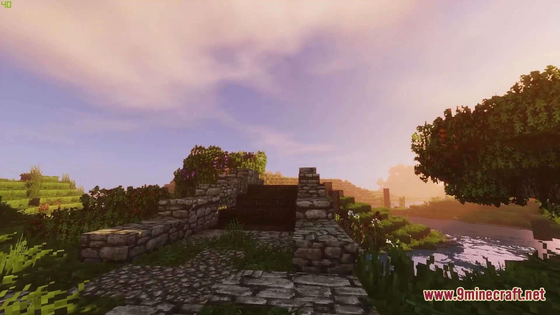 Medieval Houses with Bridge Map (26.3, 1.20.1) – Cozy Riverside Survival Base — screenshot 4