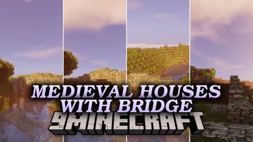 Medieval Houses with Bridge Map