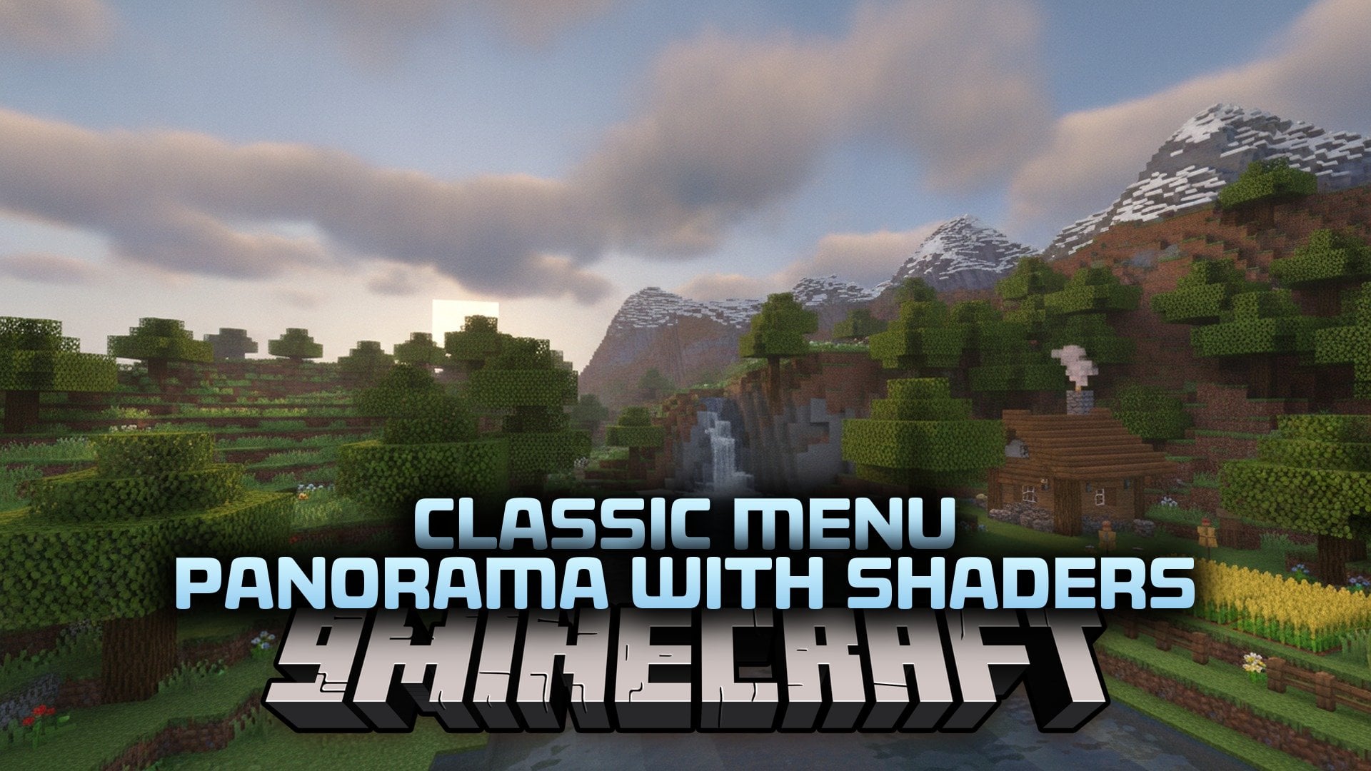Classic Menu Panorama with Shaders Resource Pack (1.16.5)