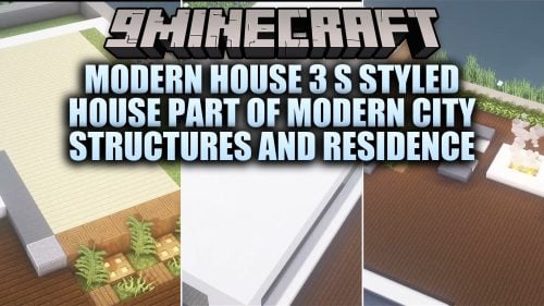 Modern House 3 S Styled House Part of Modern City Structures and Residence Map