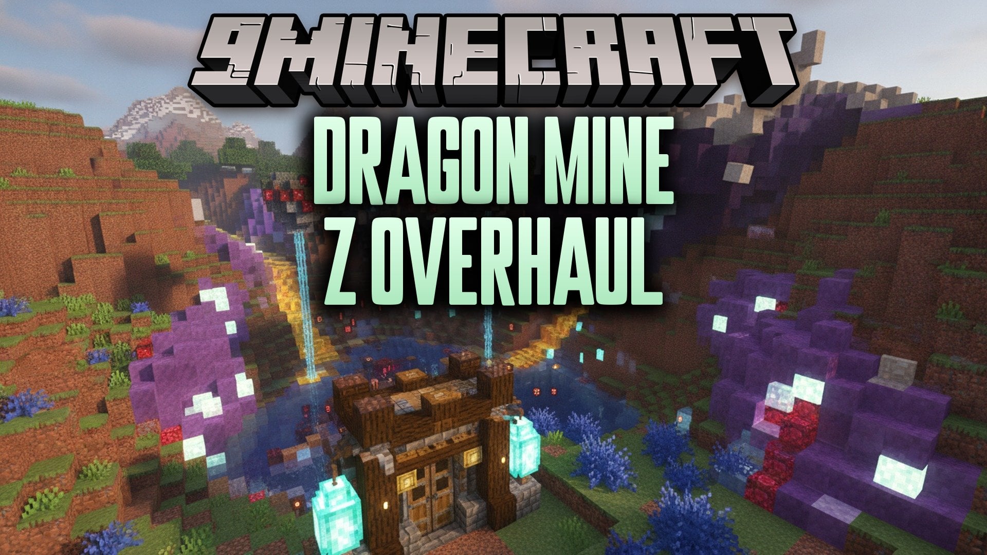 Dragon Mine Z OVERHAUL Mod (1.20.1) – Train Your Saiyan and Sprint Across Lava