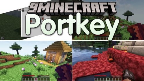 Portkey Mod (1.20.1) – Warp Between Faraway Bases with Enchanted Everyday Items