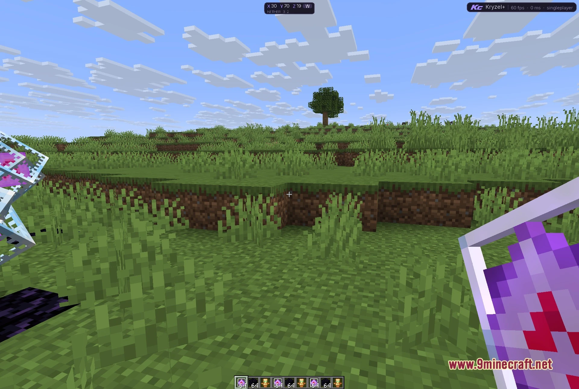 Kryzel Client Mod (1.21.11) – Dominate Intense Crystal PvP Server Battles — screenshot 3