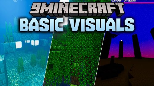 Basic Visuals Shader (26.x, 1.21) – Vibrant Skies and Night Auroras