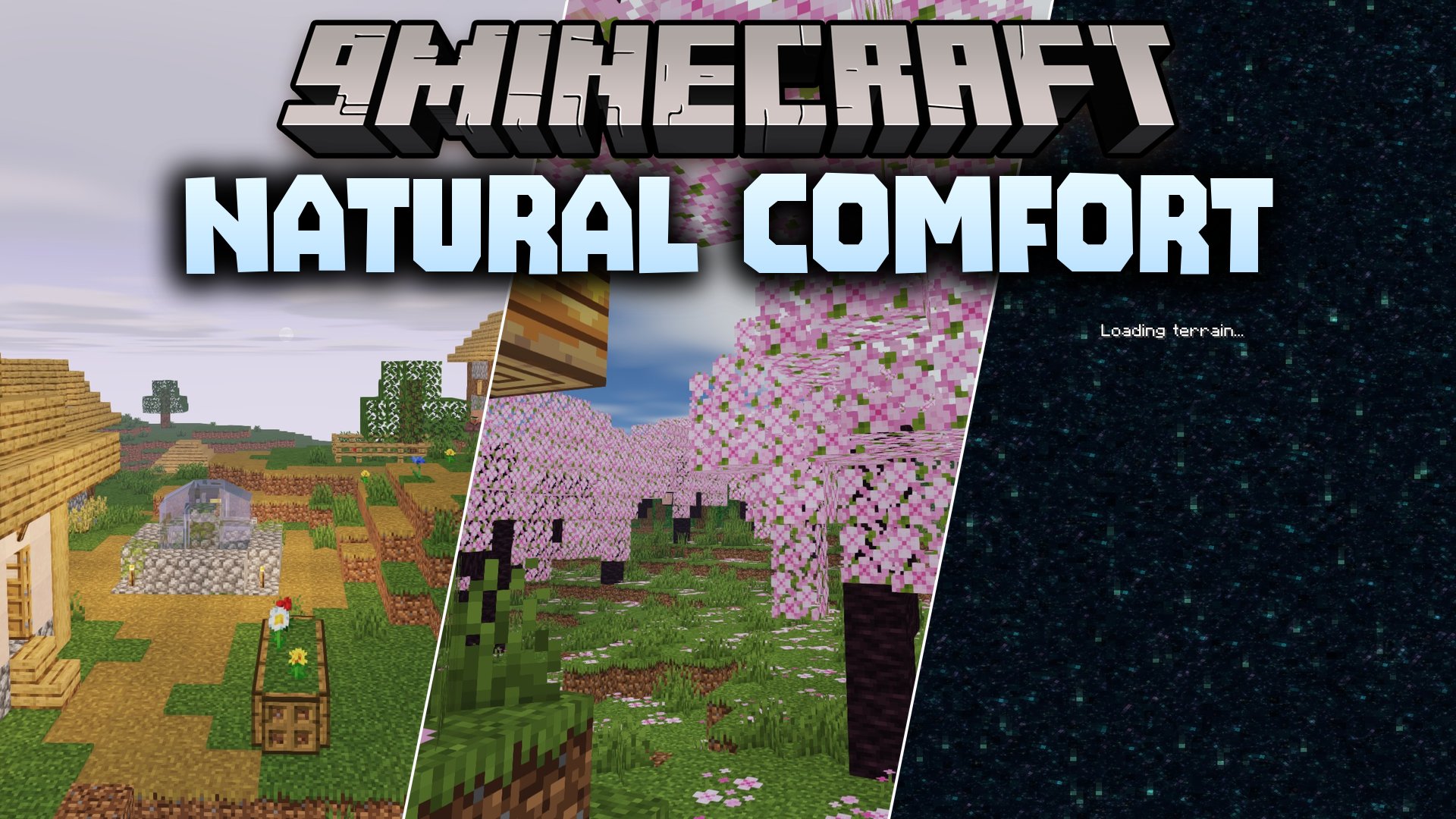 Natural Comfort Shaders (26.3, 1.20.1) – Soft Shadows and Water Reflections