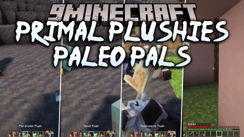 Primal Plushies Paleo Pals Mod (1.21.1, 1.20.1) – Decorate Your Base