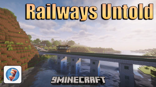 Railways Untold Mod (1.21.1, 1.20.1) – Generates Infinite Create Train Tracks