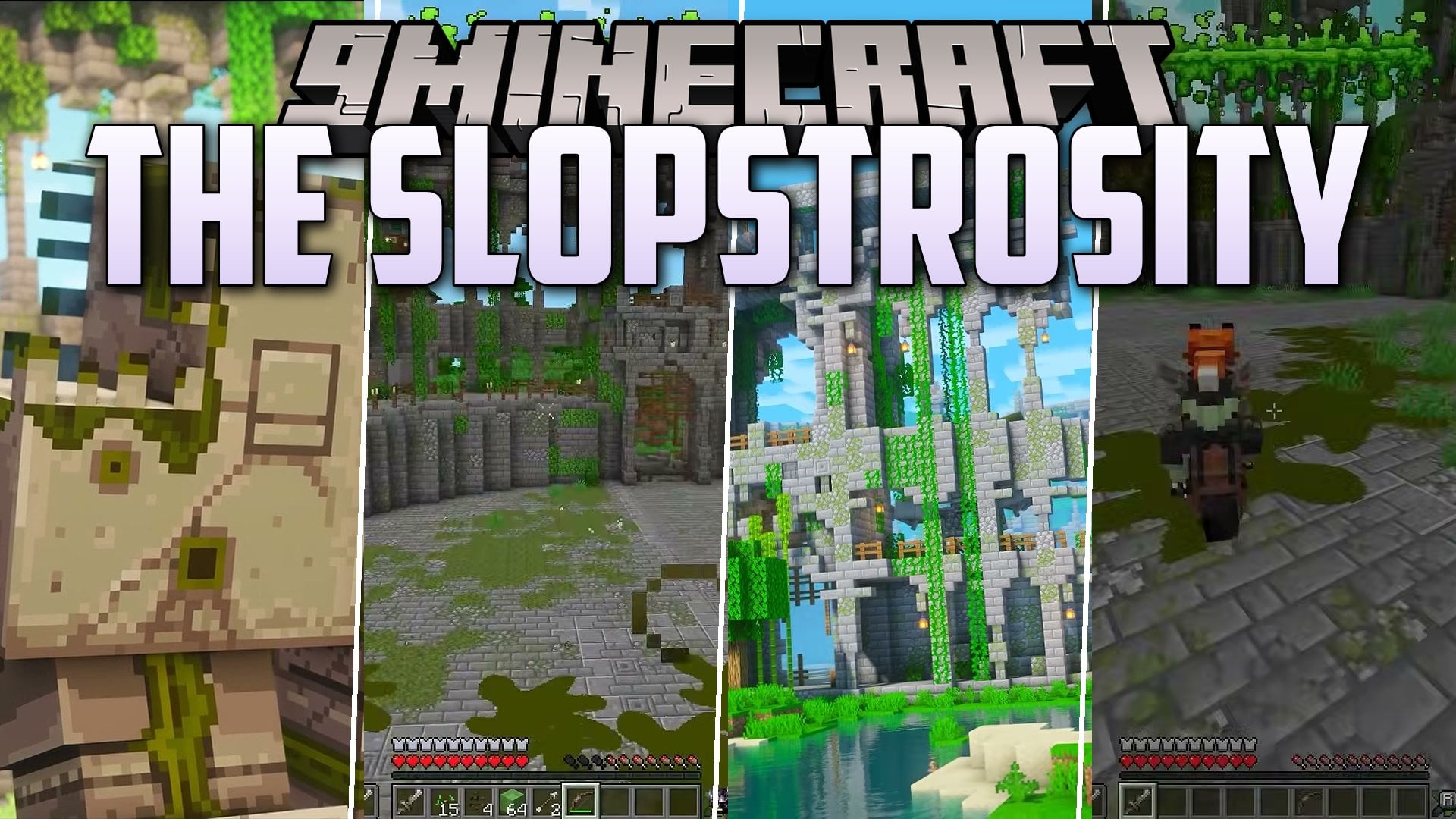 THE SLOPSTROSITY Mod (1.21.1) – Battle a Ridiculous Slime Boss