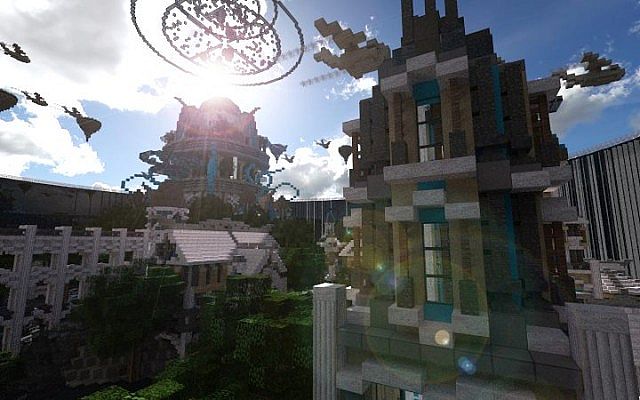 Atlantis: The Lost Empire Map 1.12.2, 1.11.2 for Minecraft 4