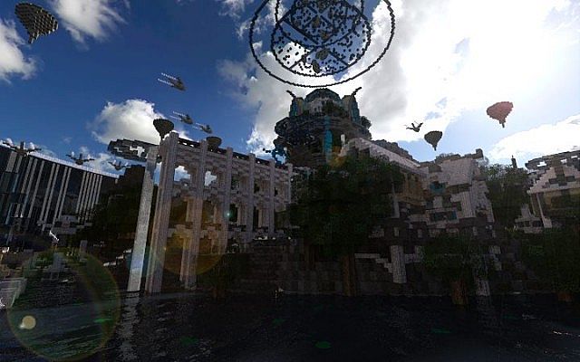 Atlantis: The Lost Empire Map 1.12.2, 1.11.2 for Minecraft 5