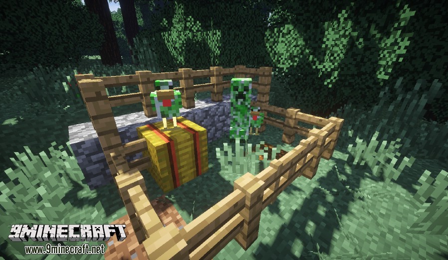 Creeper Chickens Mod 1.11.2, 1.10.2 2