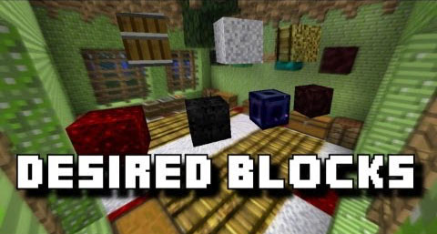 Desired Blocks Mod 1.7.10 1