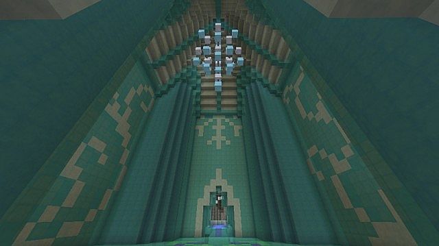 Elsa's Ice Castle - Frozen Map 1.12.2, 1.11.2 for Minecraft 12