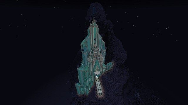 Elsa's Ice Castle - Frozen Map 1.12.2, 1.11.2 for Minecraft 9