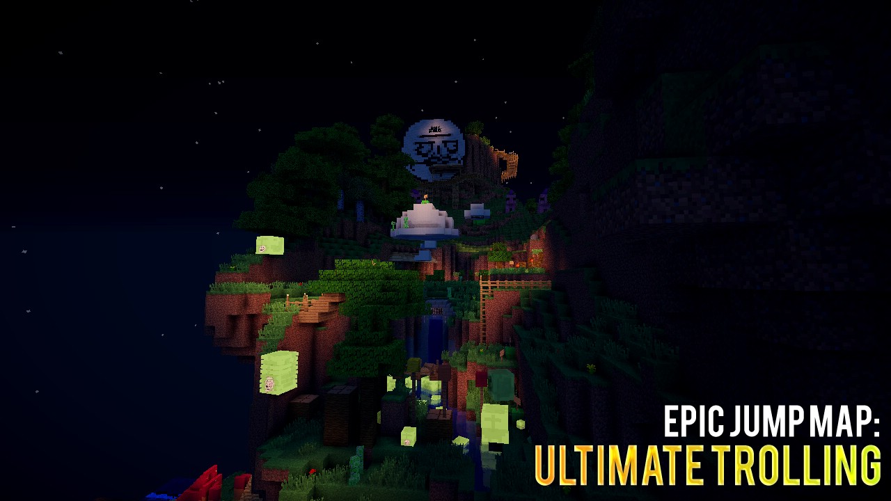 Epic Jump Map: Ultimate Trolling - 9Minecraft.Net