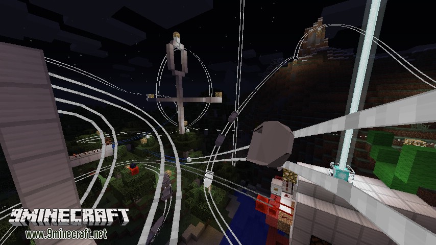 ExRollerCoaster Mod 1.7.10 Wilderness Run 9Minecraft.Net