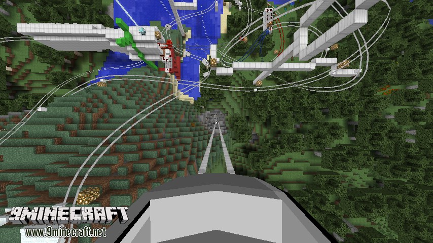 ExRollerCoaster Mod 1.7.10 Wilderness Run 9Minecraft.Net