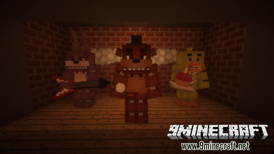 Five Nights at Freddy's Combo Location Minecraft Map