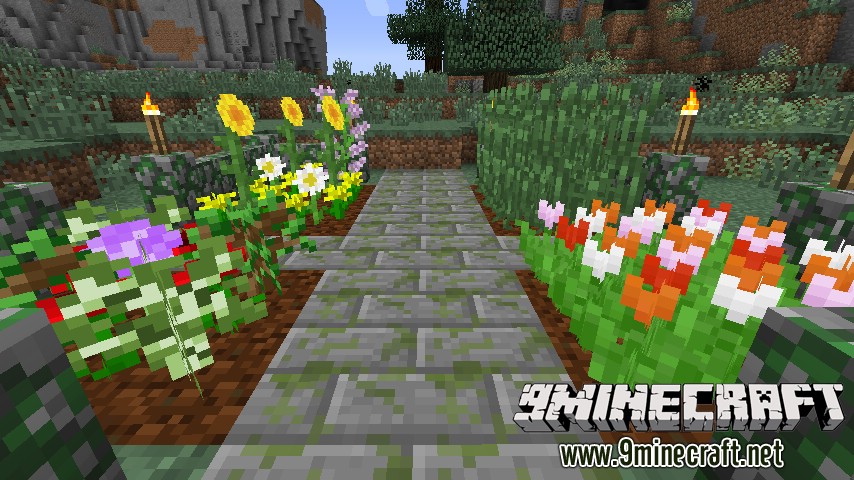 Garden Stuff Mod 1.12.2, 1.7.10 (Flower Arrangements) 2