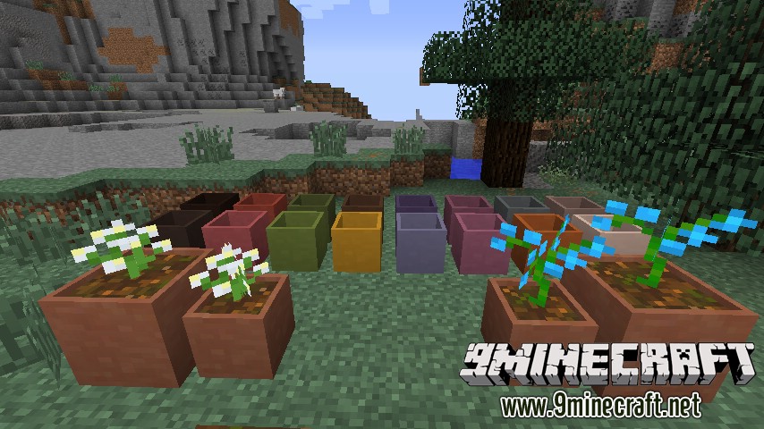 Garden Stuff Mod 1.12.2, 1.7.10 (Flower Arrangements) 7