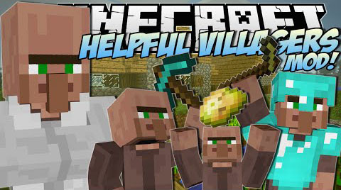 Helpful Villagers Mod 1.7.10 - 9Minecraft.Net