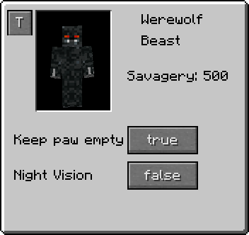 Howling Moon Mod 1.12.2, 1.11.2 (Become a Werewolf) 19