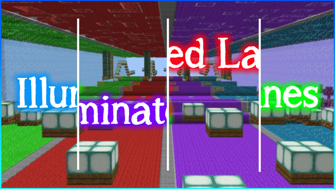 Illuminated Lanes Map 1