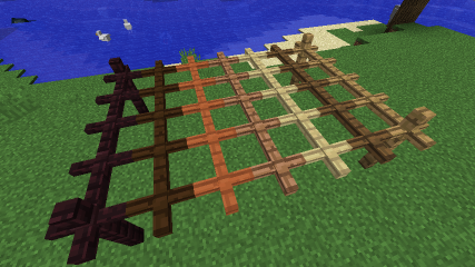 Lattice Mod 1.10.2, 1.7.10 (Horizontal Fences) 3