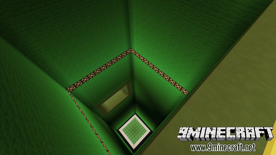 Lava and Slime Parkour Map 4