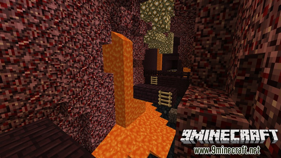 Lava and Slime Parkour Map 5