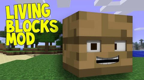 Minecraft LIVING BLOCKS MOD  CRAFT LIVING MINECRAFT BLOCKS TO