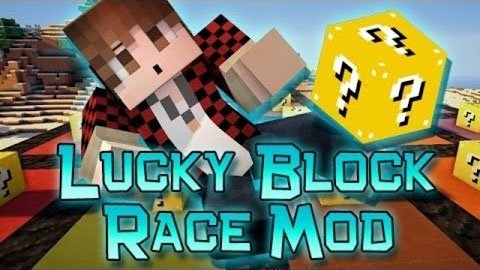 Lucky Block Race 1.8 Minecraft Map