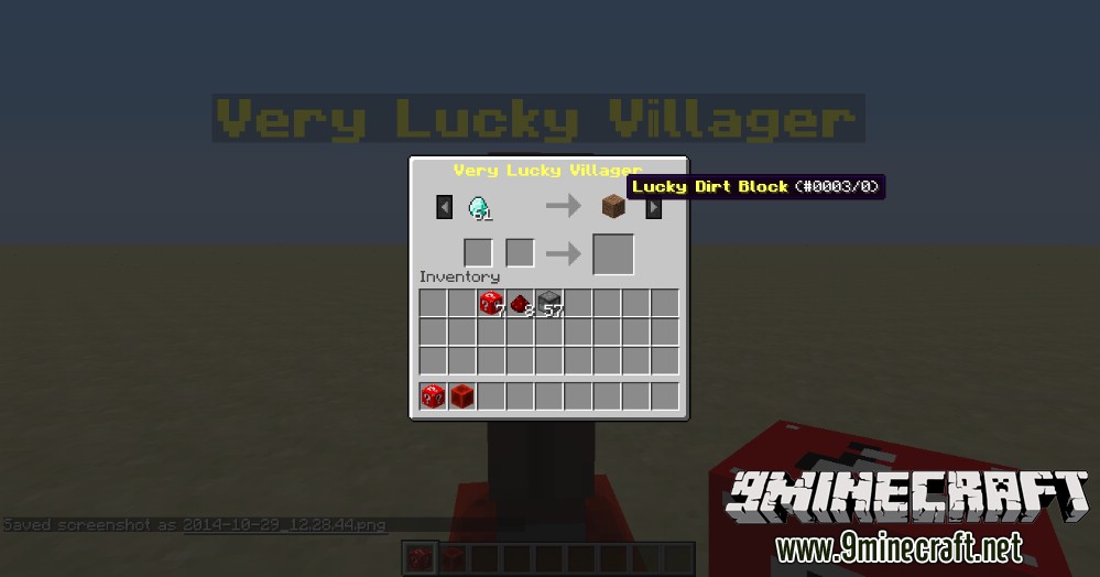 Lucky Block Red Mod 1.7.10 8
