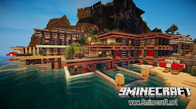 Luxurious Cove House Map 1.12.2, 1.11.2 for Minecraft 2